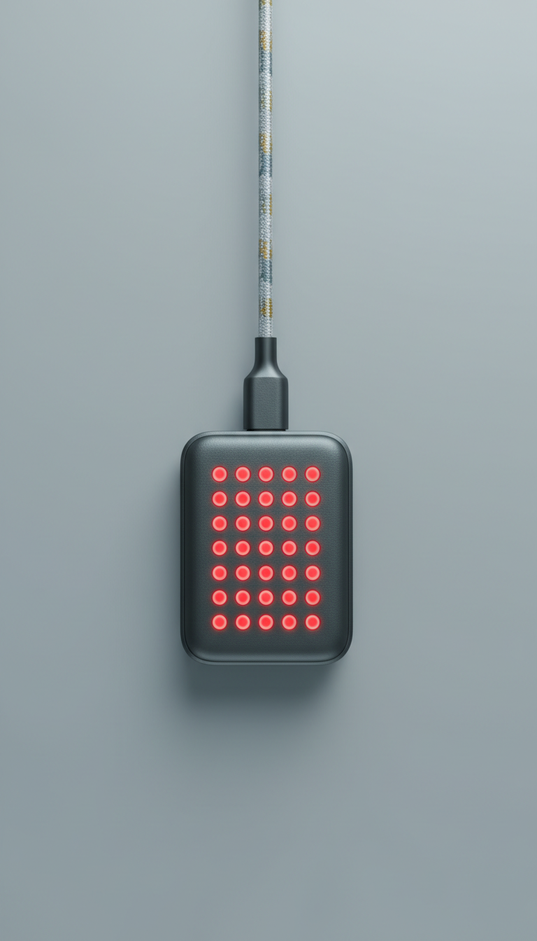Red Light Device With Charging Cable